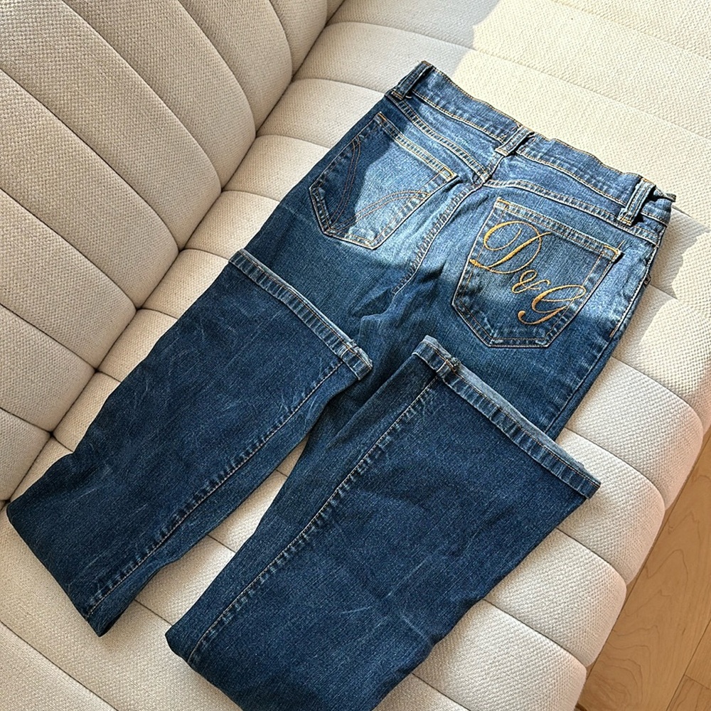 Dolce & Gabbana Blue Flare Jeans
